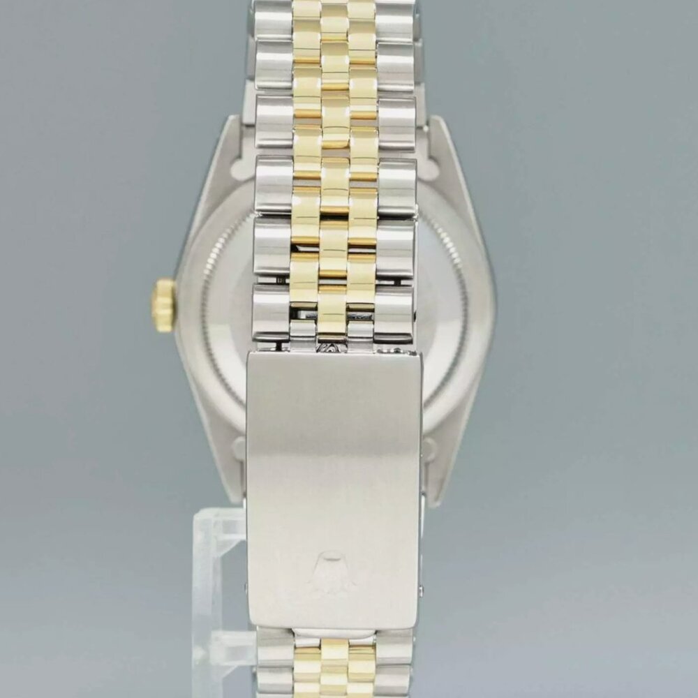 MINT Rolex DateJust Two Tone Yellow Gold 36mm Champagne Watch With Box - Picture 4 of 5